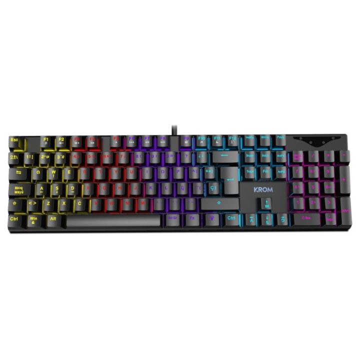 Krom Kasic Gaming Keyboard USB Wired Full Size (100%) Spanish…