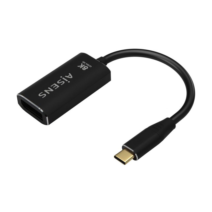 AISENS Conversor em Alumínio USB-C para DisplayPort 8K@60Hz…