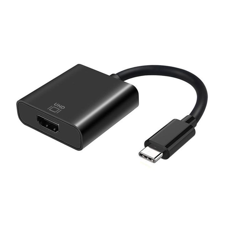 AISENS USB-C to HDMI 4K@60Hz Converter, USB-C/M-HDMI/H, Black, 15cm