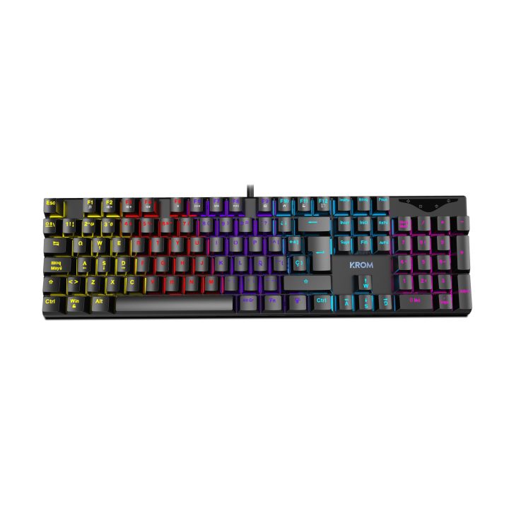 Teclado gaming Krom kasic Cabo USB Completo (100%) Português…