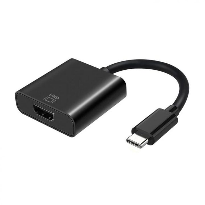 AISENS USB-C to HDMI 4K@60Hz Converter, USB-C/M-HDMI/H, Black, 15cm