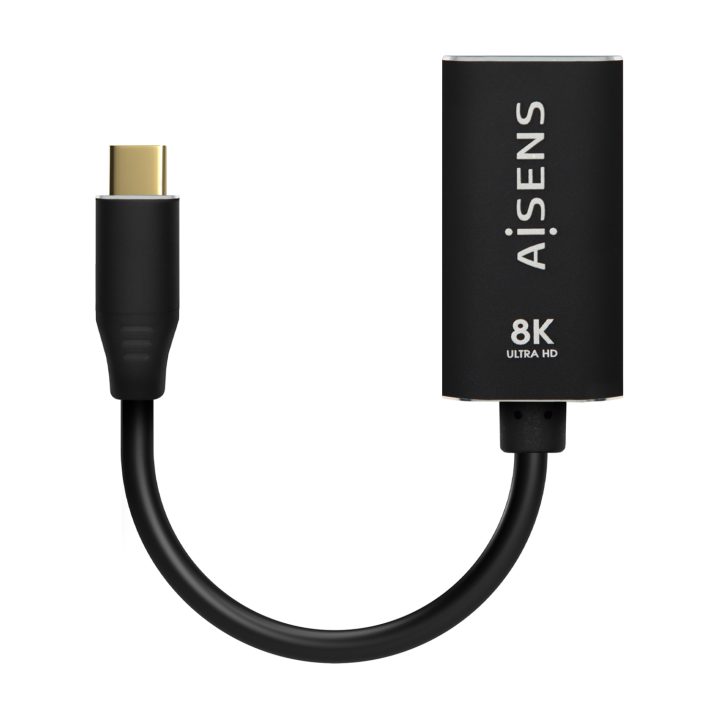 AISENS Conversor em Alumínio USB-C para DisplayPort 8K@60Hz…