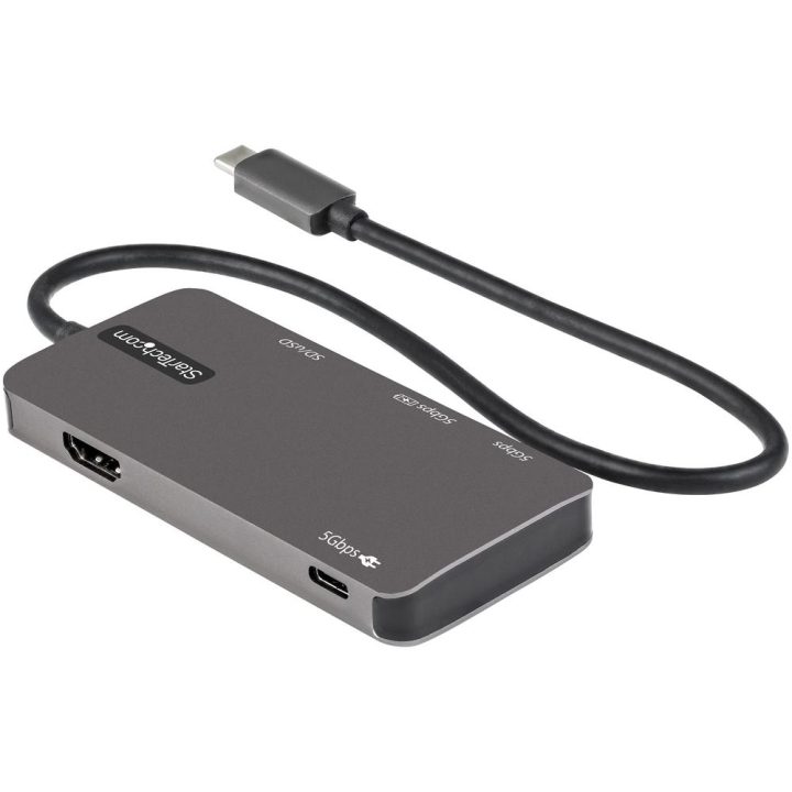 StarTech.com Adaptador Multipuertos USB C - USB C a HDMI 4K - Entrega…