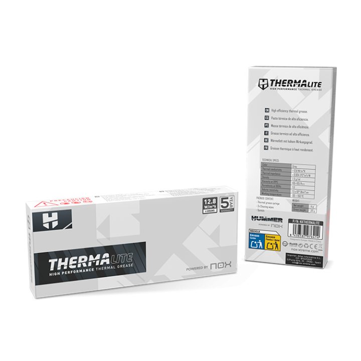 NOX HUMMER THERMA LITE | Pasta térmica alto rend.4 (NXTHERMALITE)
