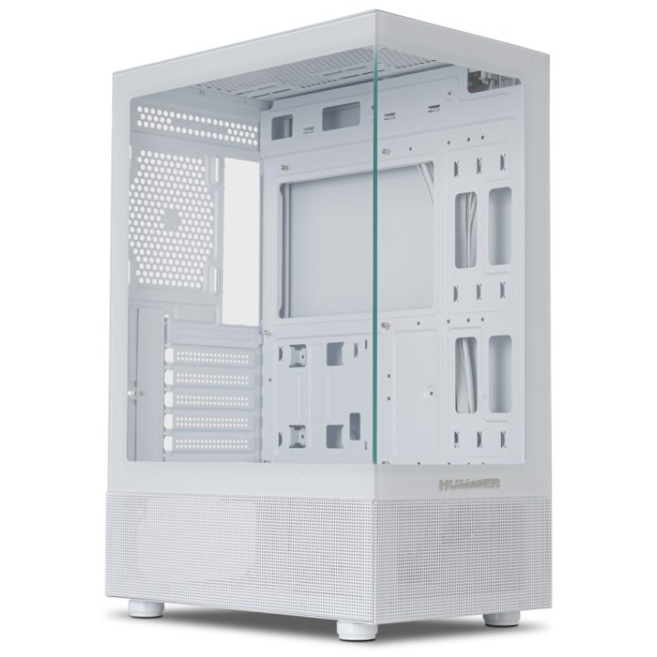 NOX ATX case Hummer Vision. Compact mid-tower. USB 3.0. White…