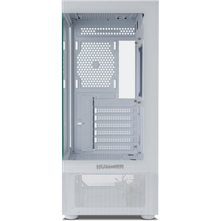 NOX ATX case Hummer Vision. Compact mid-tower. USB 3.0. White…