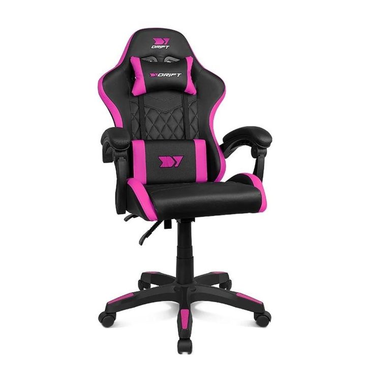 Cadeira Gaming Drift DR35 Preto-Fúcsia (DR35BF)