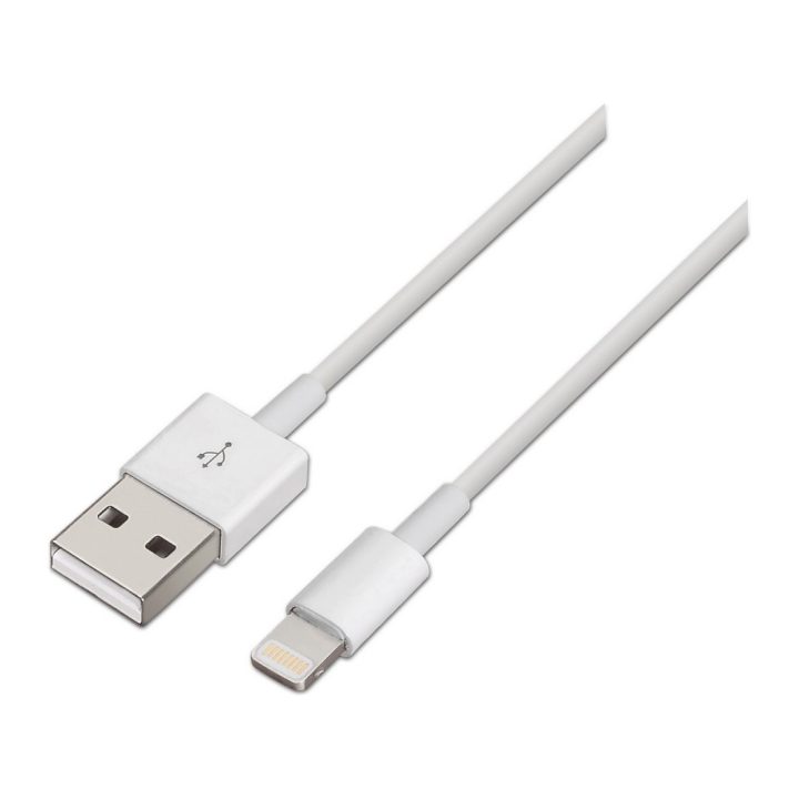 AISENS A102-0035 Lightning Connector Cable 1 m White