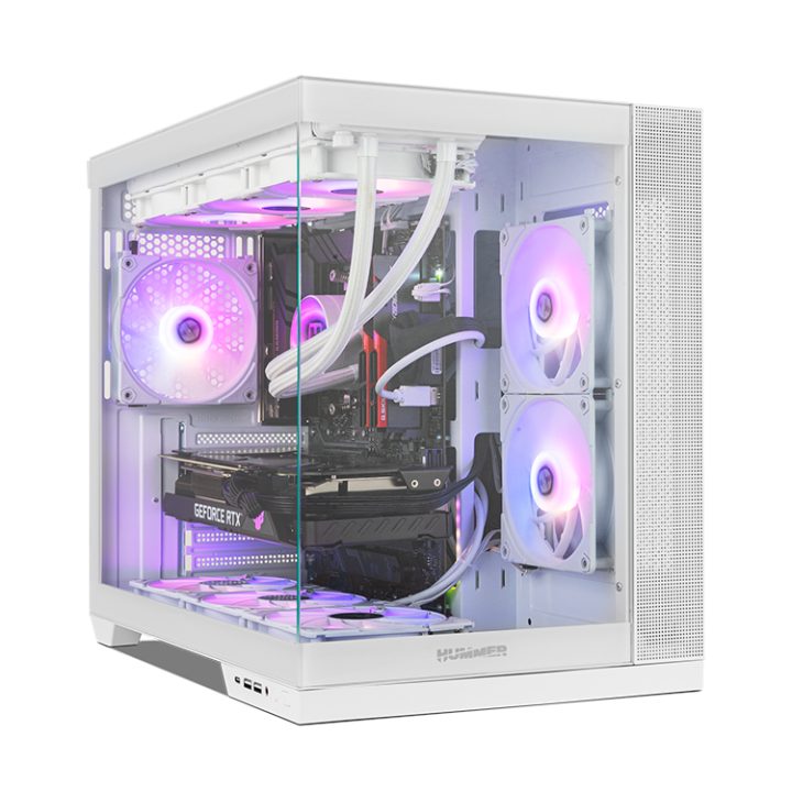 NOX Hummer Astra Neo White Midi Tower White (NXHUMMERASTRANEOWH)