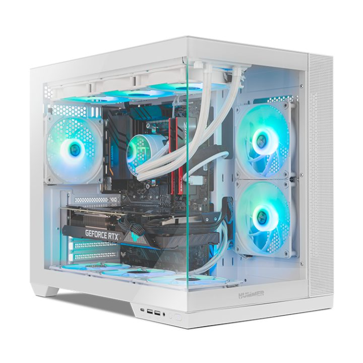 NOX Hummer Astra Neo White Midi Tower White (NXHUMMERASTRANEOWH)