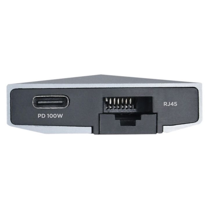 AISENS USB-C dock 8 em 1, USB-C a 1xHDMI, 1xRJ45, 3xUSB, 1xPD, 1xSD…