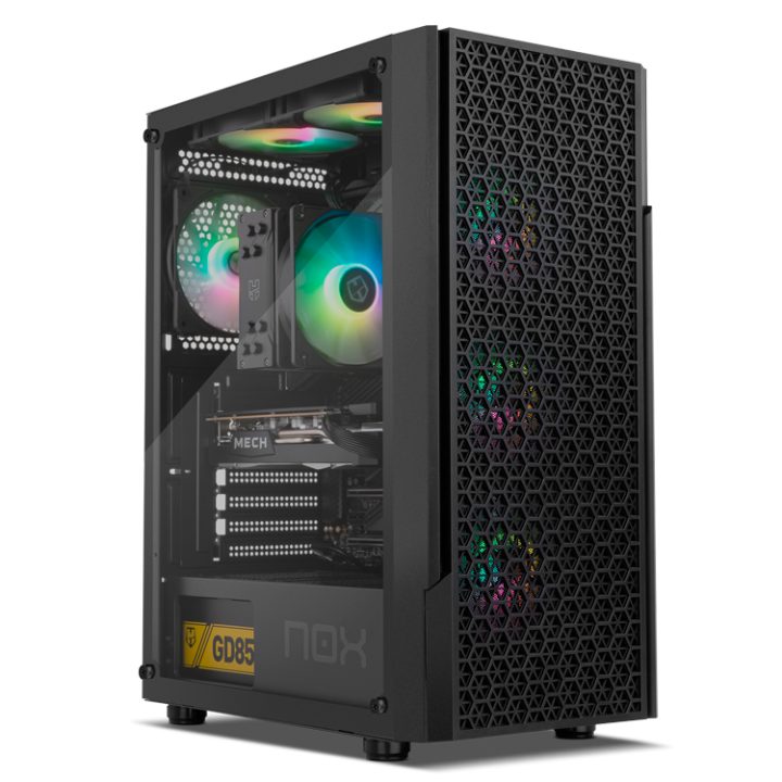 NOX Mid-Tower INFINITY BETA Airflow ARGB Rainbow (NXINFTYBETA)