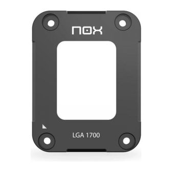 NOX soporte zócalo CPU reforzado Intel (NXHUMMERSHIELDINT)