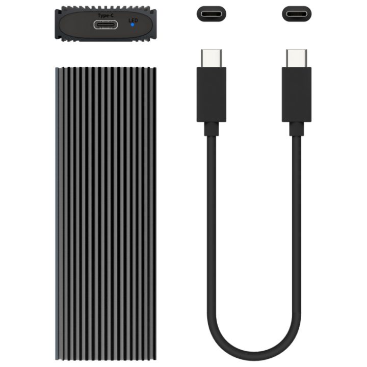 AISENS Caixa Externa M.2 (NGFF) ASM2-023GR NVMe A USB3.2 Gen2…