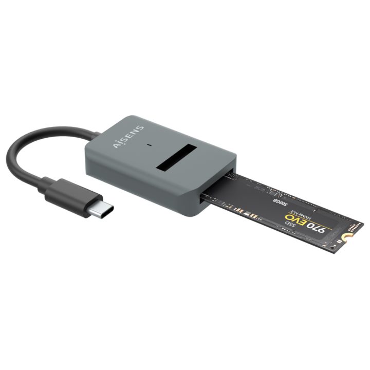 AISENS USB-C Dock M.2 (NGFF) ASUC-M2D012-GR SATA/NVMe A USB3.1 Gen2…