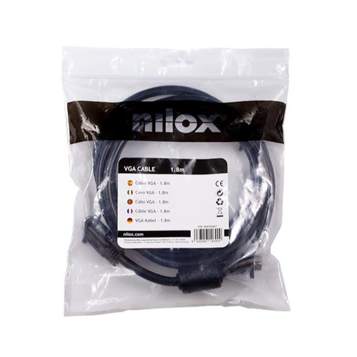 Cabo VGA Nilox - 1,8 metros