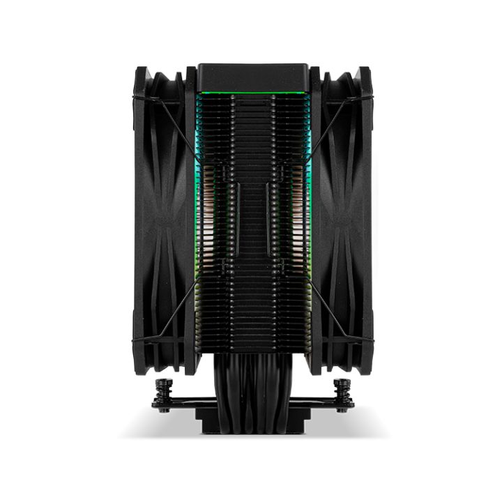 NOX Hummer H-200 ARGB | ARGB Dual Fan CPU Cooler (NXHUMMERH200ARGB)