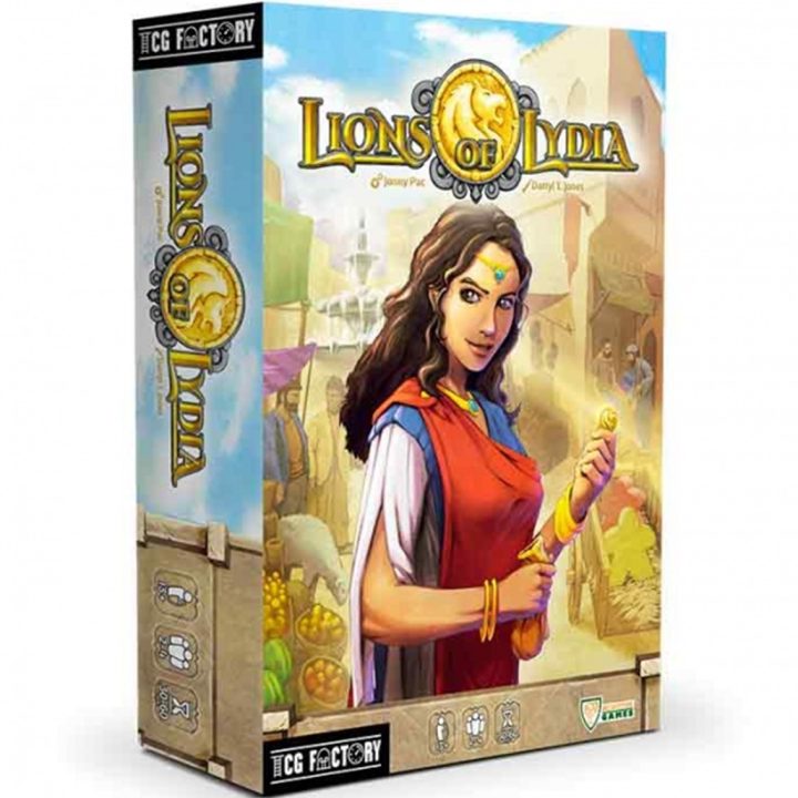 Lions of Lydia board game in Spanish