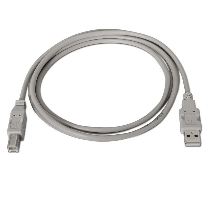 AISENS A101-0003 USB Cable USB 2.0 3 m USB A USB B Beige
