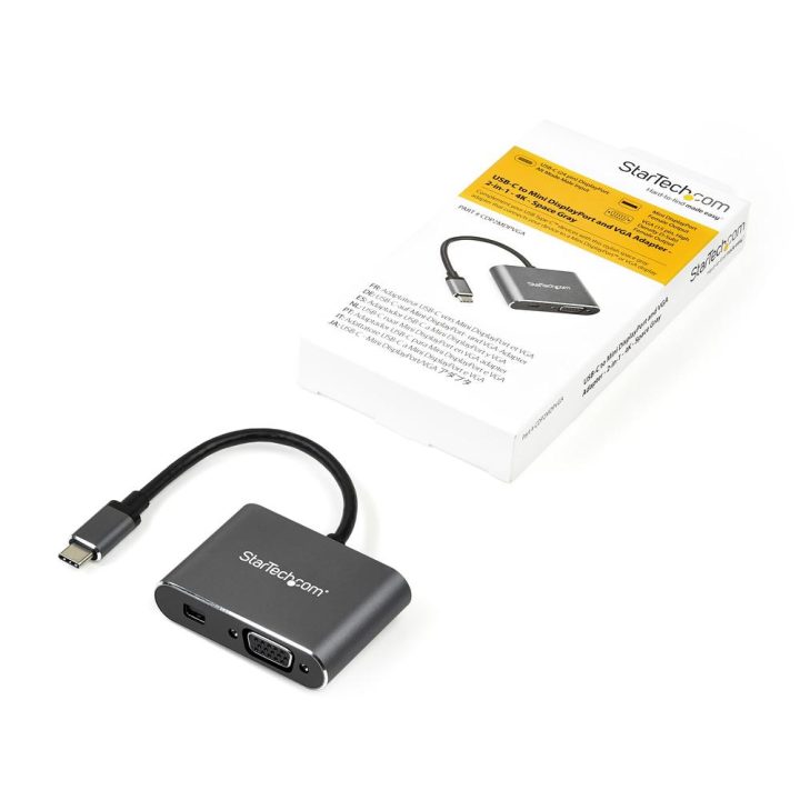 StarTech.com Adaptador USB-C para Mini DisplayPort e VGA - Conversor…