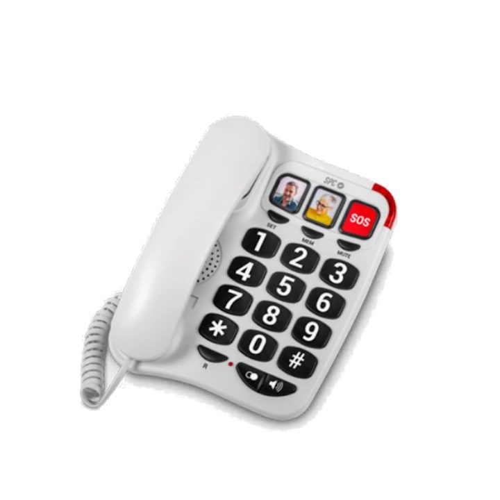 SPC 3295B CONFORT NUMBERS 2 Landline Phone White