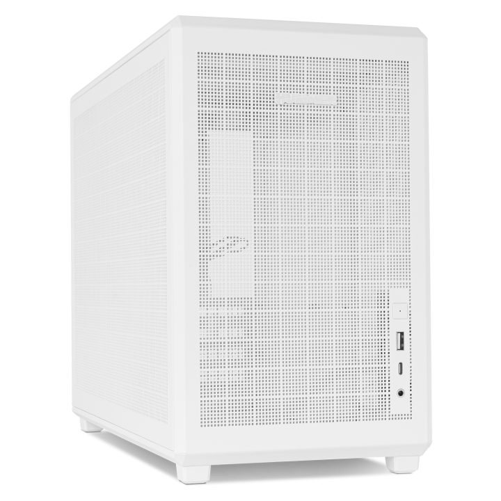 NOX Caja Mini torre M-ATX HUMMER REFRESH mesh Blnc (NXHUMMERREFRESHWH)