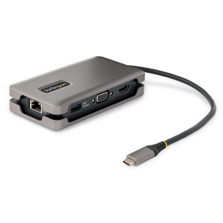 StarTech.com Adaptador Multipuertos USB-C - HDMI 4K a 60Hz VGA - Hub…