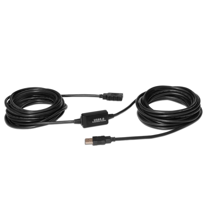 AISENS A101-0020 USB Cable USB 2.0 15 m USB A Black