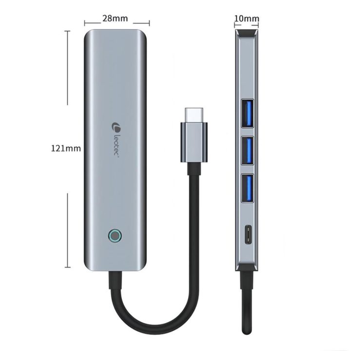 Leotec digital lifestyle Docking station Leotec USB-C 5-in-1 (LEDS05)