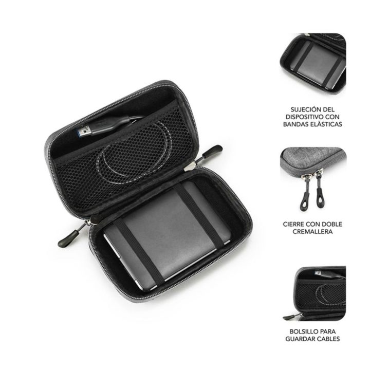 Capa Subblim HDD business case para disco rígido de 2,5 polegadas…