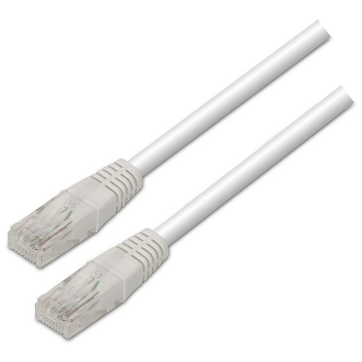 AISENS A133-0201 cable de red Blanco 10 m Cat5e U/UTP (UTP)