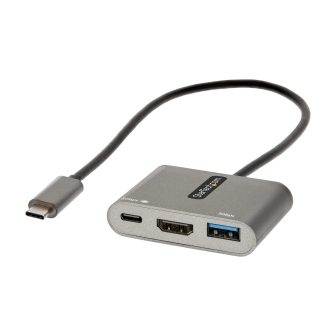 StarTech.com USB-C Multiport Adapter, USB Type-C to HDMI, 4K Video…