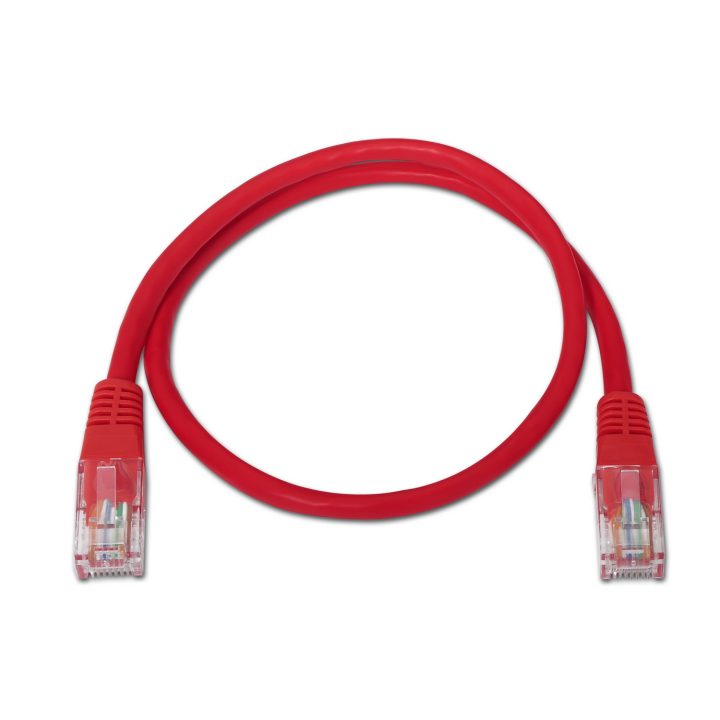 AISENS A135-0238 Red Network Cable 1 m Cat6 U/UTP (UTP)