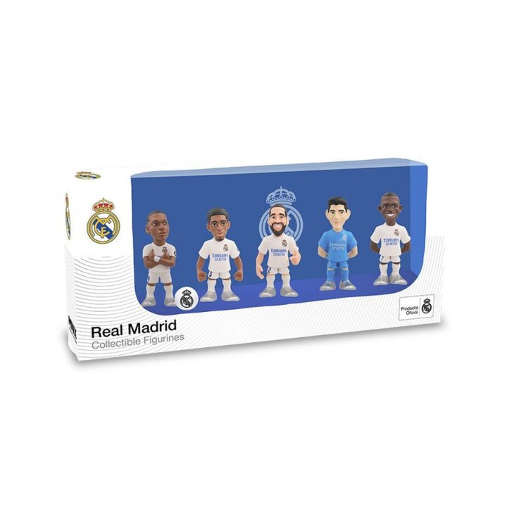 Pack 5 figuras minix pack real madrid 7 cm (12206)