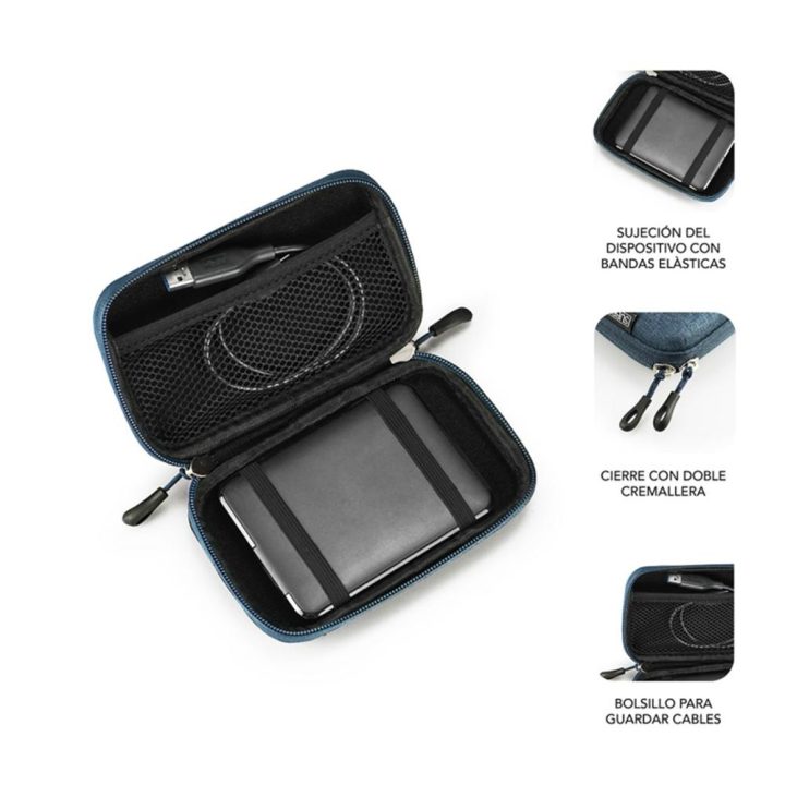 Capa Subblim HDD business case para disco rígido de 2,5 polegadas…