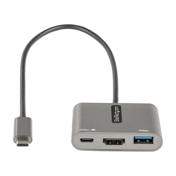 StarTech.com Adaptador Multiportas USB C, USB Tipo C a HDMI, Vídeo…