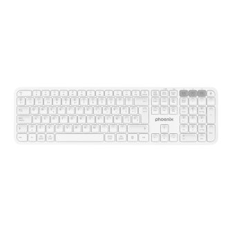 Phoenix technologies Teclado inalámbrico multidispositivo phoenix…
