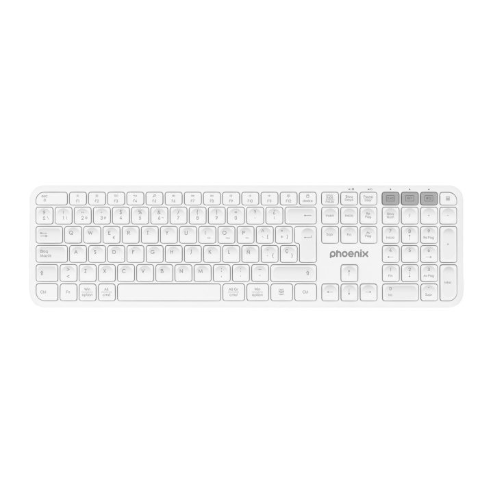 Phoenix Technologies Phoenix K300W Multi-Device Wireless Keyboard…