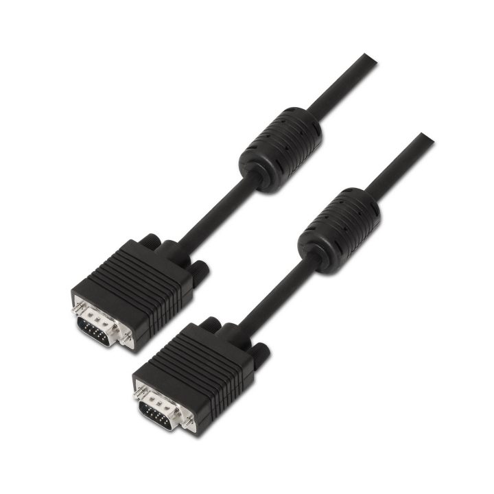 AISENS A113-0072 VGA Cable 3 m VGA (D-Sub) Black