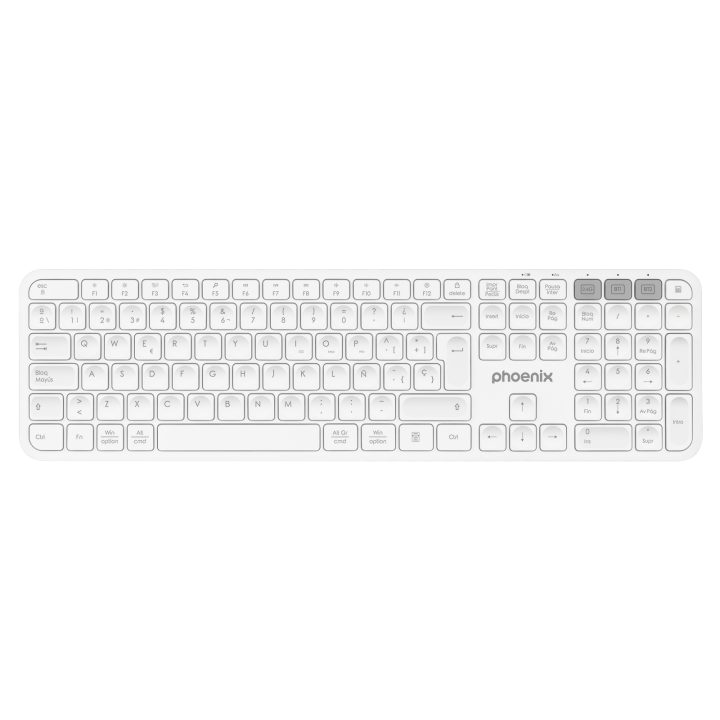 Phoenix Technologies Phoenix K300W Multi-Device Wireless Keyboard…