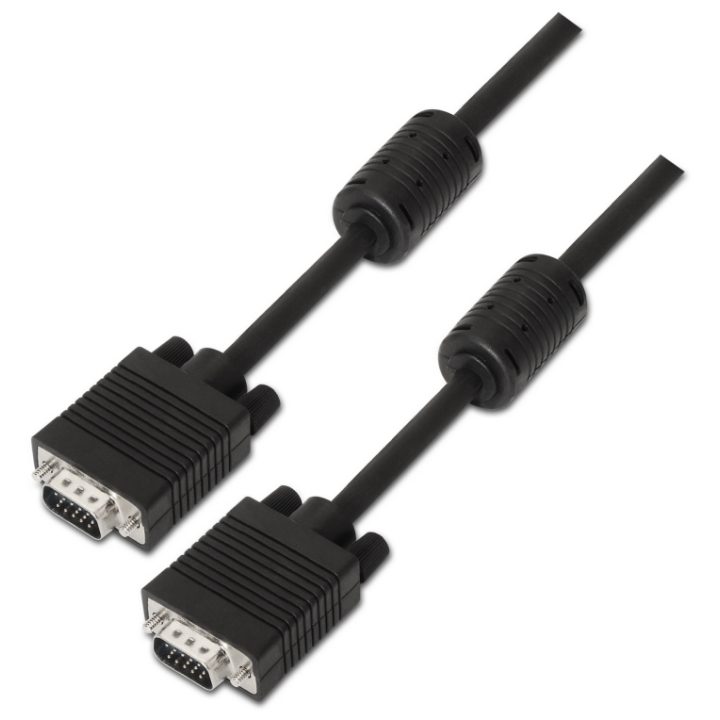 AISENS A113-0072 VGA Cable 3 m VGA (D-Sub) Black