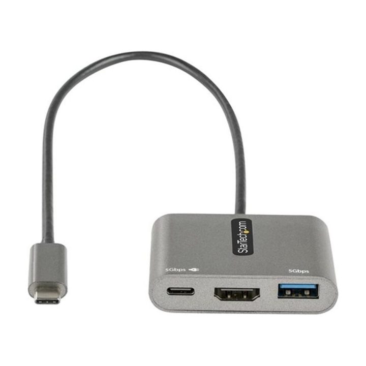 StarTech.com Adaptador Multiportas USB C, USB Tipo C a HDMI, Vídeo…