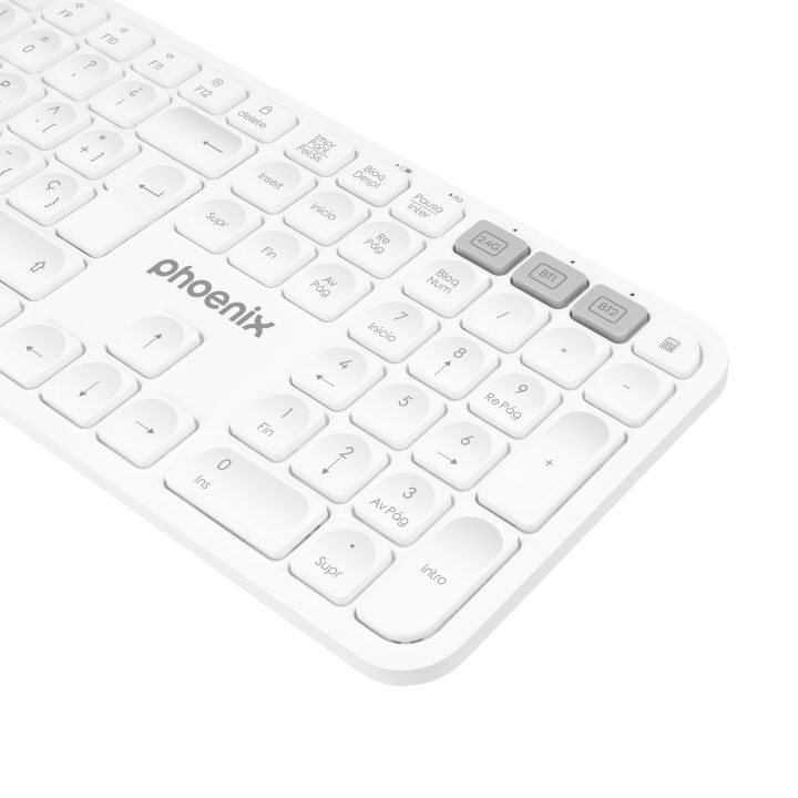Phoenix technologies Teclado inalámbrico multidispositivo phoenix…