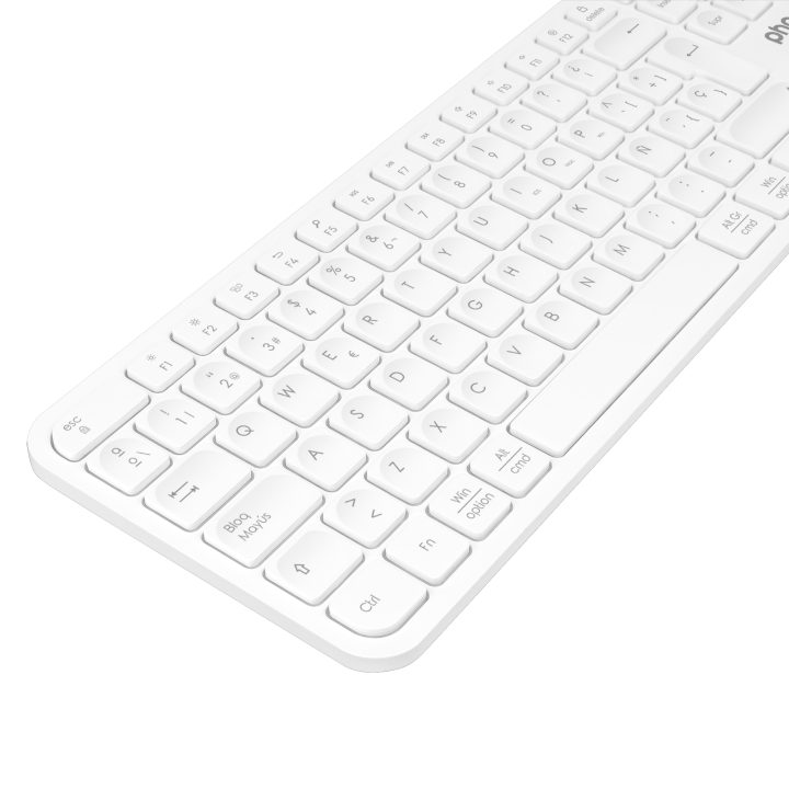 Phoenix Technologies Phoenix K300W Multi-Device Wireless Keyboard…