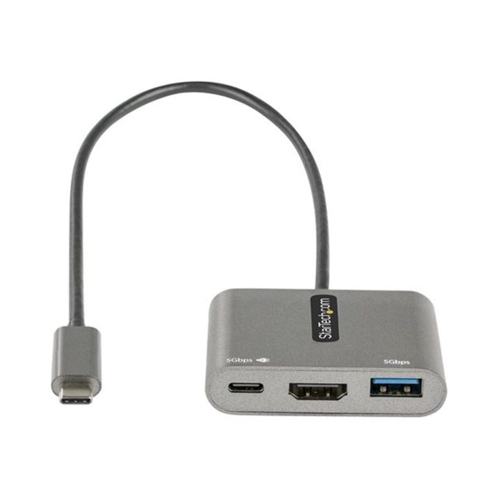 StarTech.com Adaptador Multiportas USB C, USB Tipo C a HDMI, Vídeo…