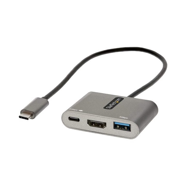 StarTech.com Adaptador Multiportas USB C, USB Tipo C a HDMI, Vídeo…