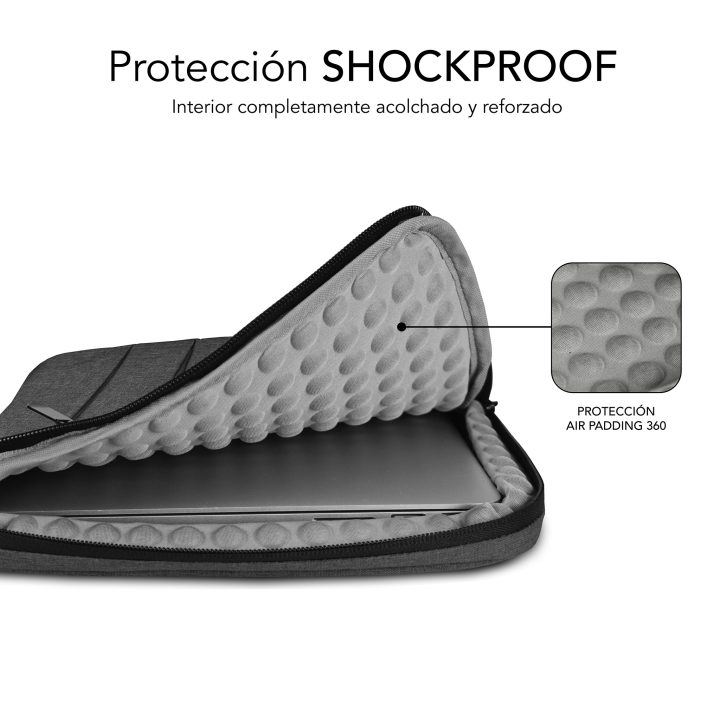 Capa Subblim air padding 360 sleeve para portátil 15,6 polegadas…
