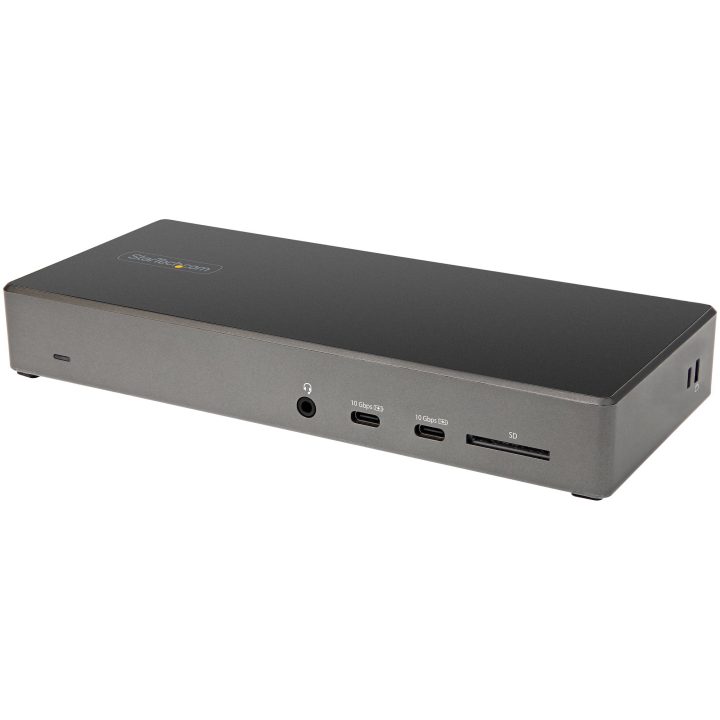 StarTech.com USB-C Dock - USB Type-C Docking Station for 3 4K…