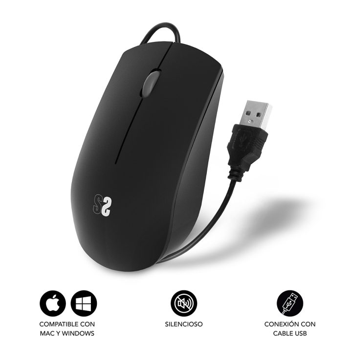 Subblim submo Mouse - B2BS001 Black