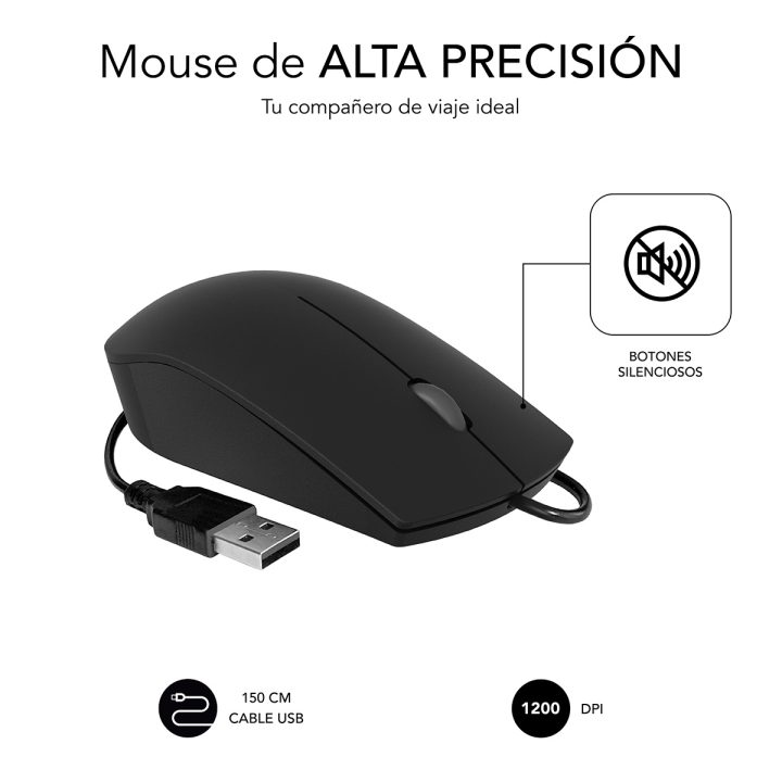 Subblim submo Mouse - B2BS001 Black